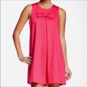 CECE by Cynthia Steffe Bright Pink Bow Shift Dress | 6
